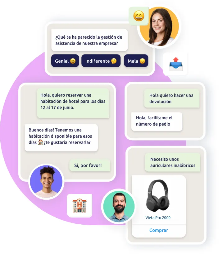 Botssy Mobile Interface